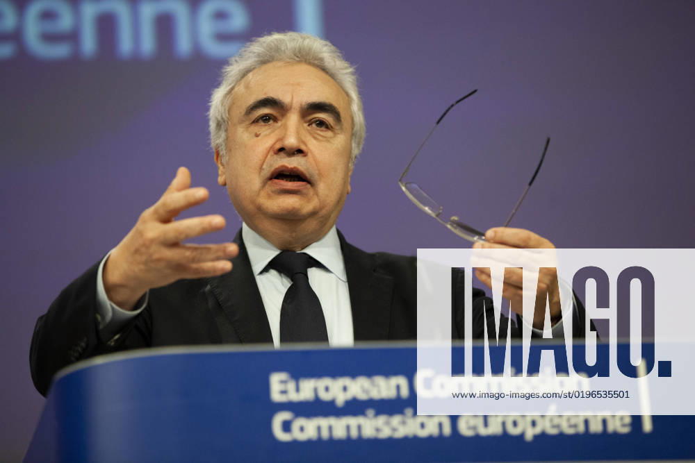 Ursula Von Der Leyen and the Director of the International Energy Agency, Fatih BIROL, held a joint press conference today on gas supplies for 2023. NicolasxLandemardx Pictorium LePictorium_0271385