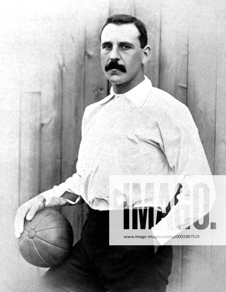 Robert Howarth (Preston North End) absolvierte 5 Länderspiele - Fußball Herren English First Division 1888 1889, 1. Englische Liga, Preston North End, PNE Einzelbild Aufnahmedatum geschätzt Preston
