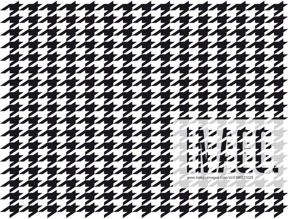 Hahntritt Hahnentritt Muster Grafik, Illustration,
