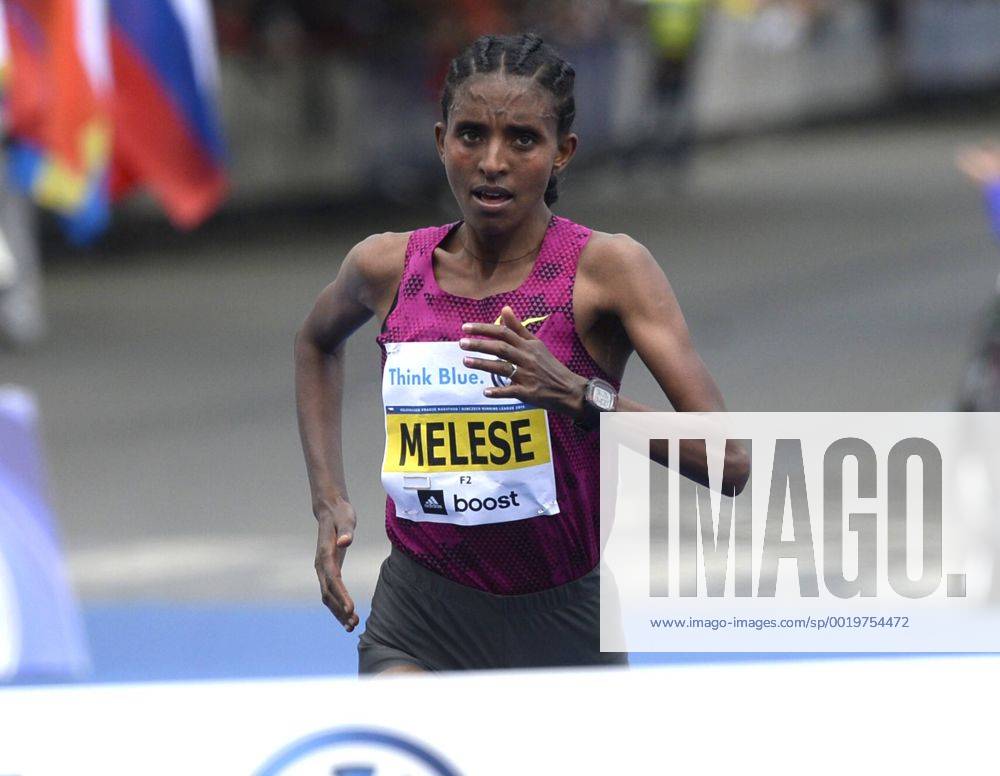 Yebrgual Melese of Ethiopia wins the women section of 21st Prague International Marathon, in Prague, Czech Republic, on Sunday, May 3, 2015. (CTKxPhoto MichalxKrumphanzl) CTKPhotoP201505030264601 kru 13