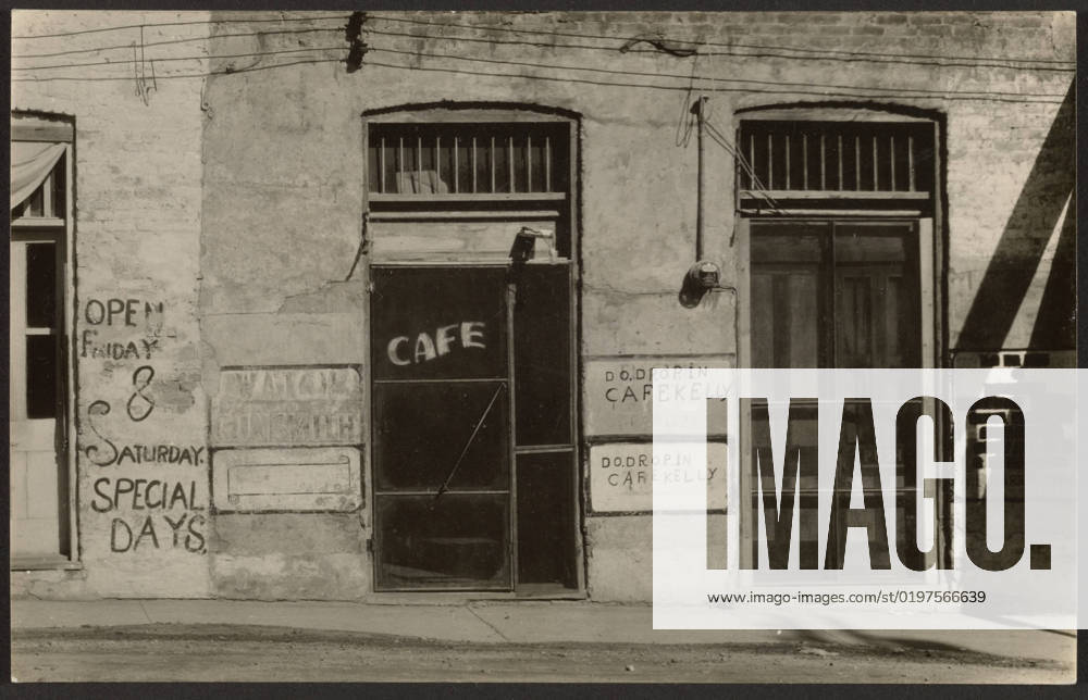 Storefronts, Edwards, Mississippi. Walker Evans (American, 1903 - 1975)
