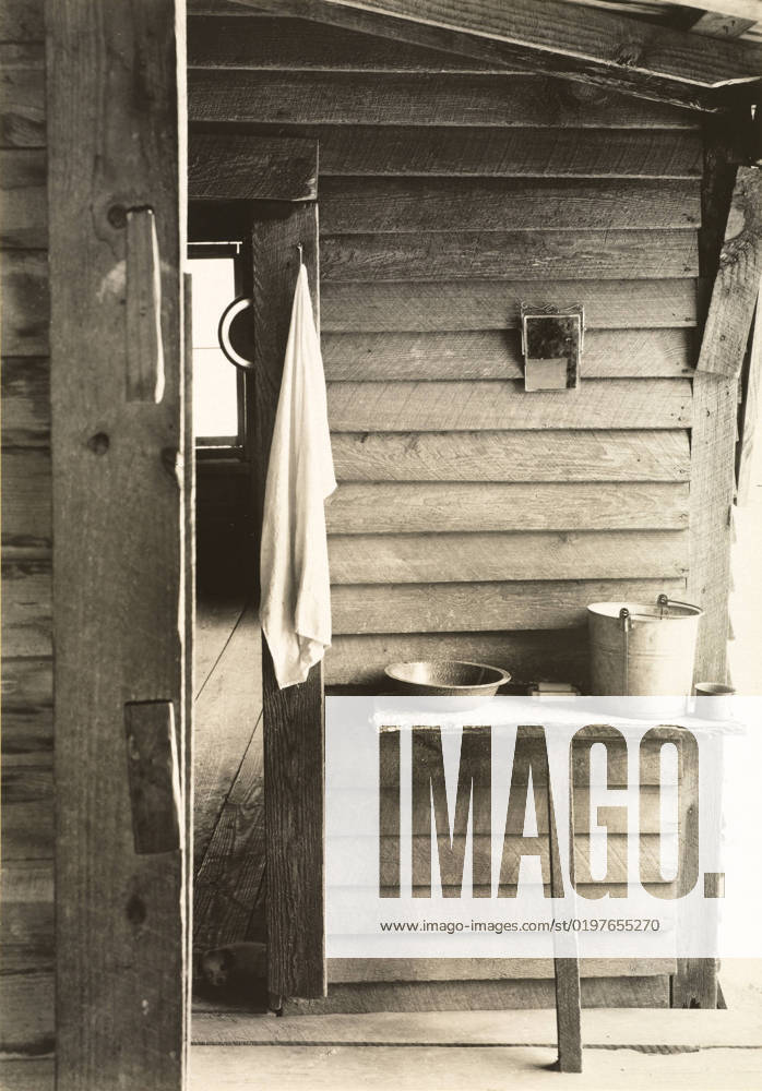 Washroom in the Dog Run of the Burroughs Home, Hale County, Alabama. Walker Evans (American, 1903 - 1975)