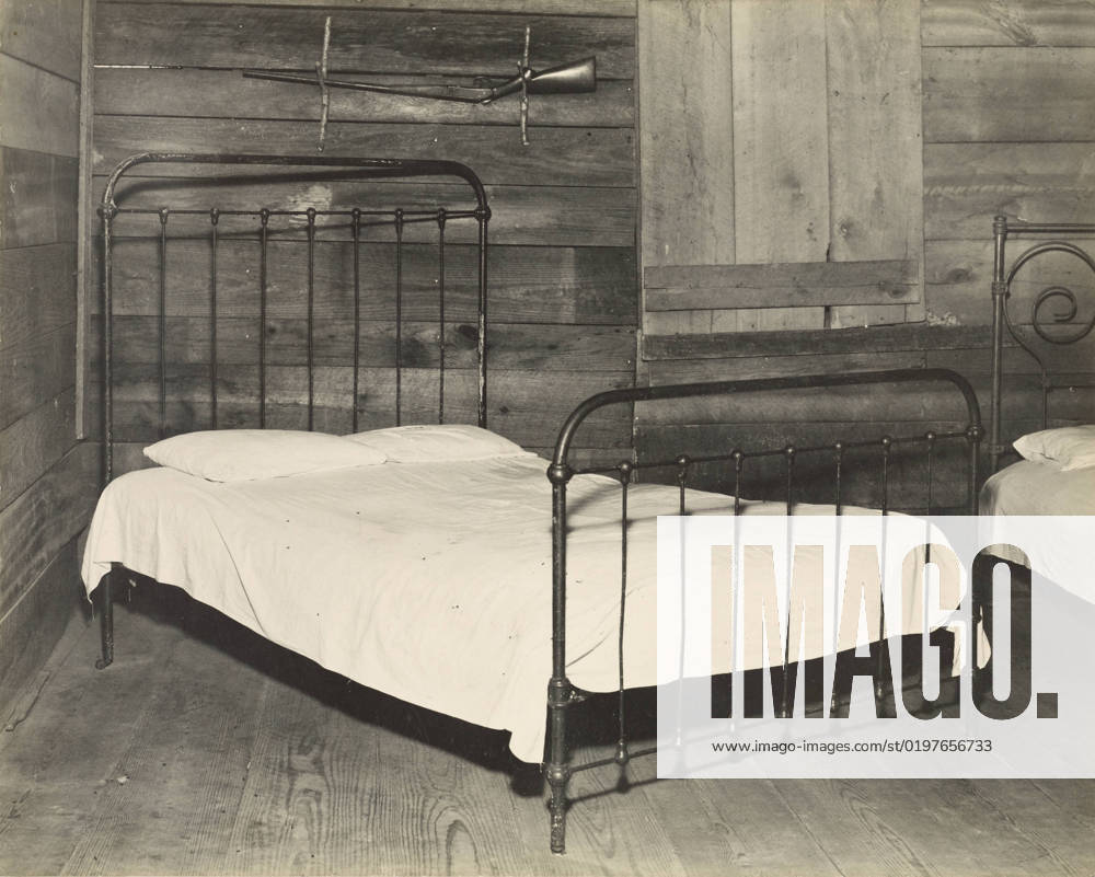 Bed, Tenant Farmhouse, Hale County, Alabama Floyd Burrough s Bedroom, Hale County, Alabama. Walker Evans (American, 1903 - 1975)