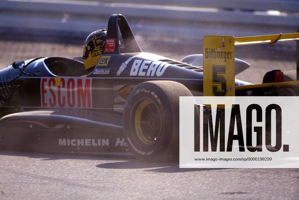 Michael Graf (Deutschland G+M Escom) in seinem Formel 3 - Boliden Motorsport LM Herren Deutsche Meisterschaft 1994, Formel 3, F3, F, DM Einzelbild Hockenheimring Hockenheim