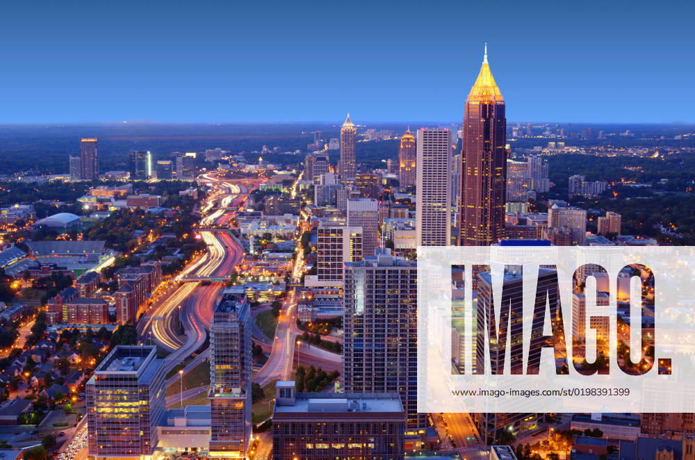 Skyline of downtown Atlanta, Georgia, USA