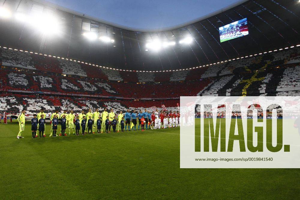 Second leg of 1 2 Champions League match between Bayern Munich and Barcelona. xFRANCESCxADELANTADOx
