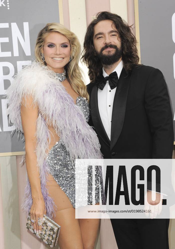 Heidi Klum, Tom Kaulitz at arrivals for 80th Annual Golden Globe Awards - Arrivals 2, Beverly Hilton Hotel, Beverly Hills, CA January 10, 2023. Photo By: Elizabeth Goodenough Everett Collection at arrivals for 80th Annual Golden Globe Awards - Arrivals 2, Beverly Hilton Hotel, Beverly Hills, CA January 10, 2023. Photo By: Elizabeth Goodenough Everett Collection PUBLICATIONXNOTxINxCANxCHNxFRAxITAxJPNxNORxPOLxRUSxESPxUKxUSA