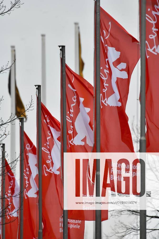 Berlinale Vorbereitungen am 4. Februarr 2022 an dem Berliner Kulturforum. Deutschland Berlin