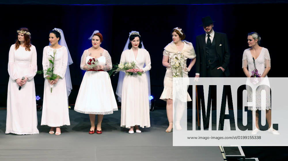 Impressions of the wedding and celebration fair 2023 in the Siegerlandhalle fair on the theme of wedding and celebration on 14 01 2023 in Siegen Germany Only editorial use