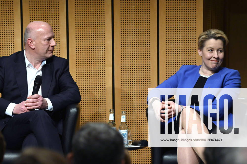 Kai Wegner and Franziska Giffey at the top-level meeting for the repeat election to the House of Representatives 2023 in the Ludwig Erhard House Berlin, 16 01 2023 Foto:xF.xFuturexImage