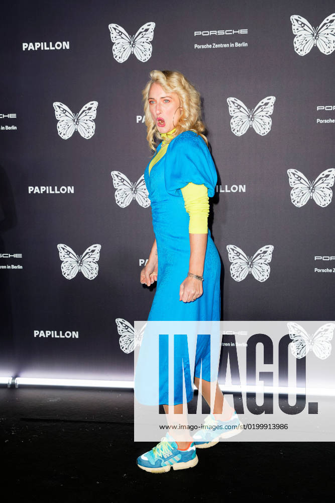 Papillon restaurant opening in Berlin Eva Mona Rodekirchen on the red carpet at the Papillon restaurant opening in Berlin
