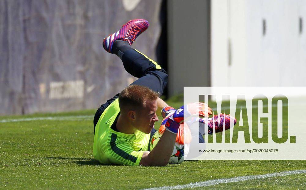 BARCELONA -june 02- SPAIN: Andre Ter Stegen in the training before the Champions League final between Juventus.
