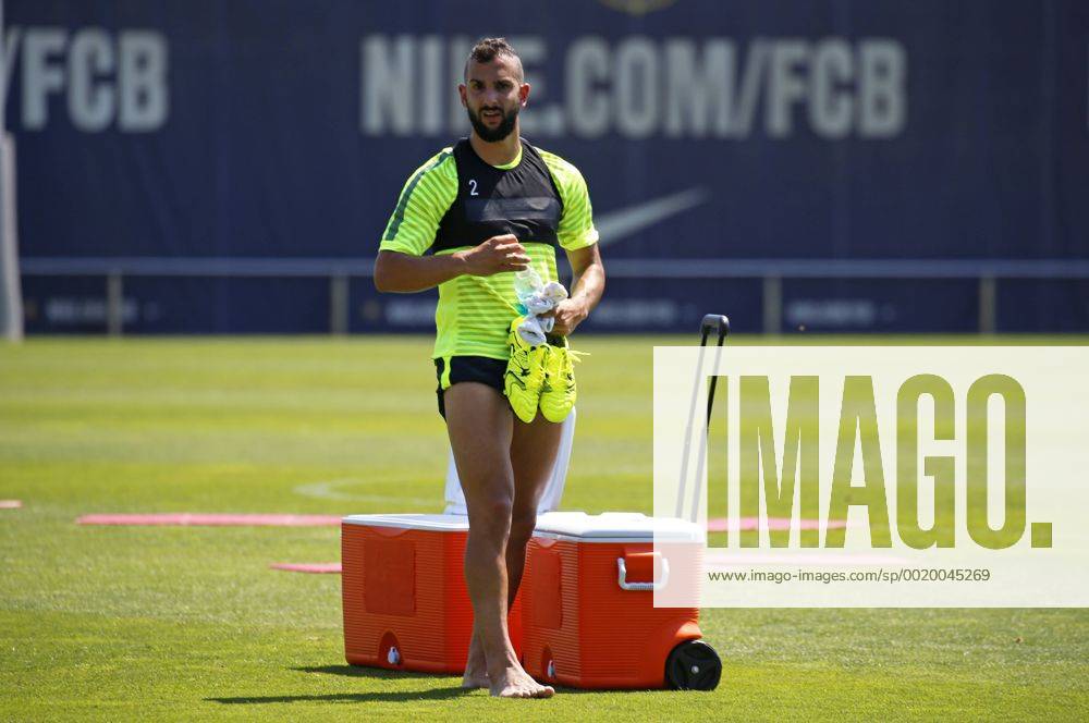 BARCELONA -june 02- SPAIN: Martin Montoya in the training before the Champions League final between Juventus.