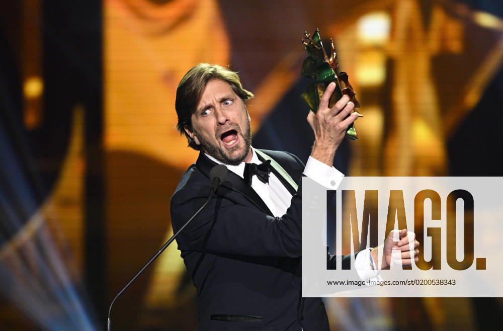 Ruben Ostlund wins the Best Director award for his film Triangle of sadness during the Swedish Film Awards, Guldbaggegalan, at Cirkus in Stockholm, Sweden, January 23, 2023 STOCKHOLMK SWEDEN