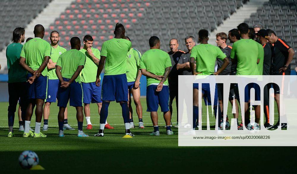 Fussball Champions League, Juventus Turin - FC Barcelona Barca Mediaday, v.l. Spieler von Juventus Turin Players of Juventus Turin