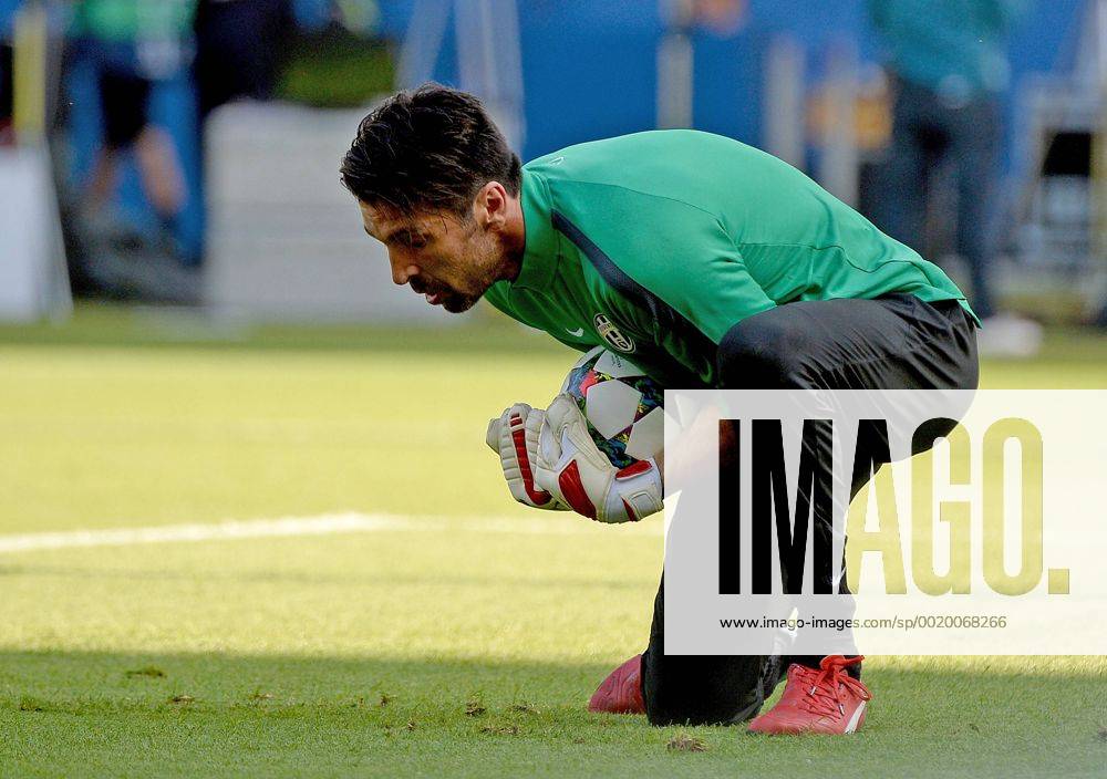 Fussball Champions League, Juventus Turin - FC Barcelona Barca Mediaday, v.l. Gianluigi Buffon (Juventus Turin)