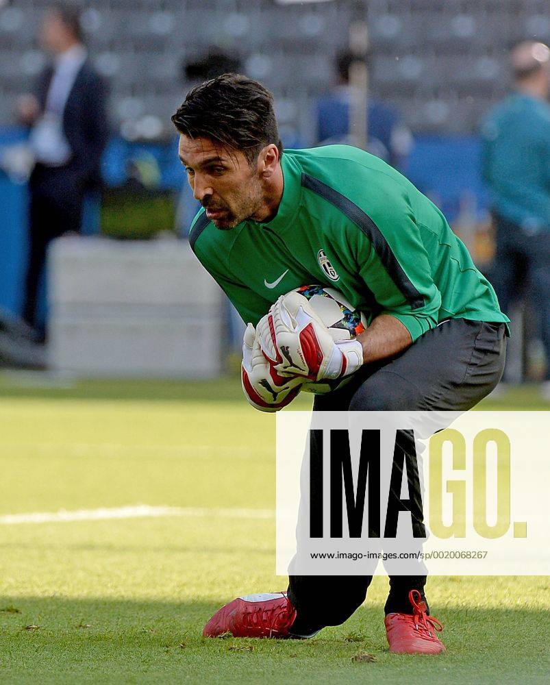 Fussball Champions League, Juventus Turin - FC Barcelona Barca Mediaday, v.l. Gianluigi Buffon (Juventus Turin)