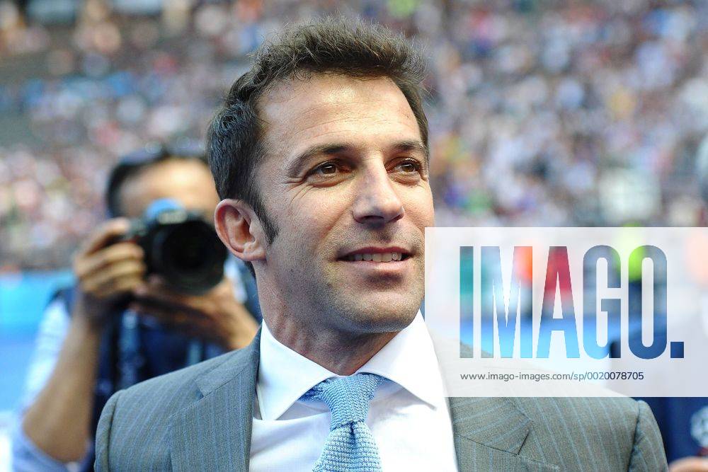 Fußball Champions League Finale Juventus Turin - FC Barcelona Barca am 06.06.2015 im Olympia Stadion in Berlin Alessandro Del Piero