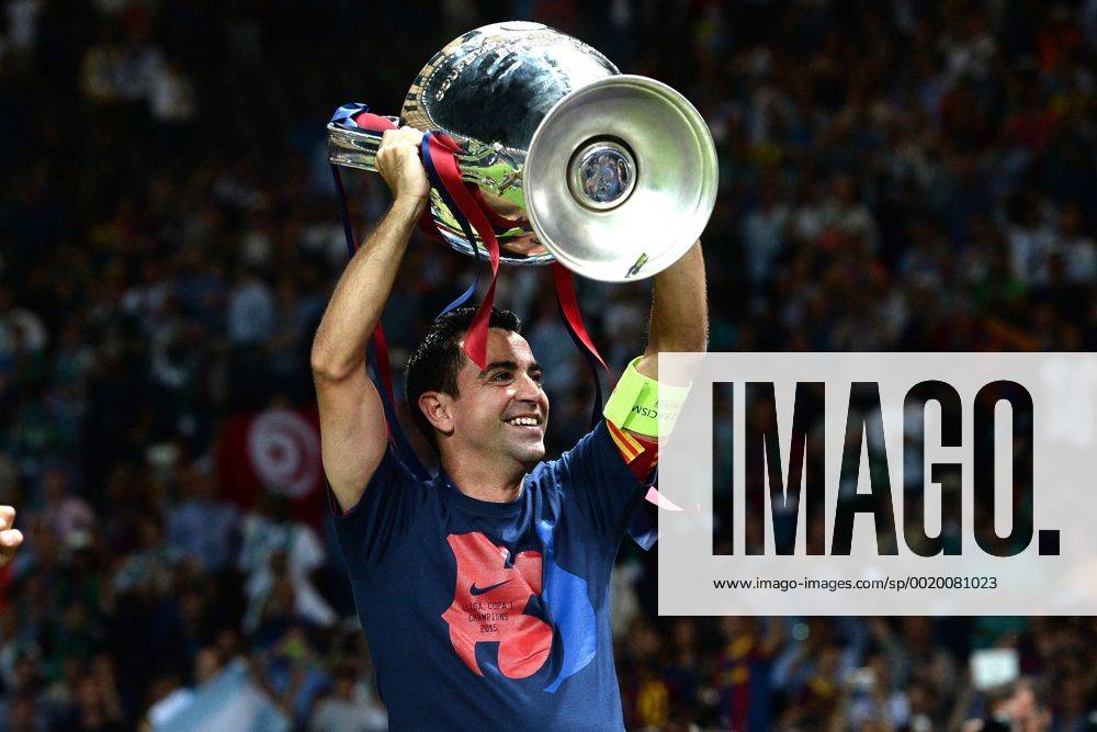 Mg Berlin 06 06 2015 - finale Champions League Sieger FC Barcelona (Barca): Xavi Hernandez