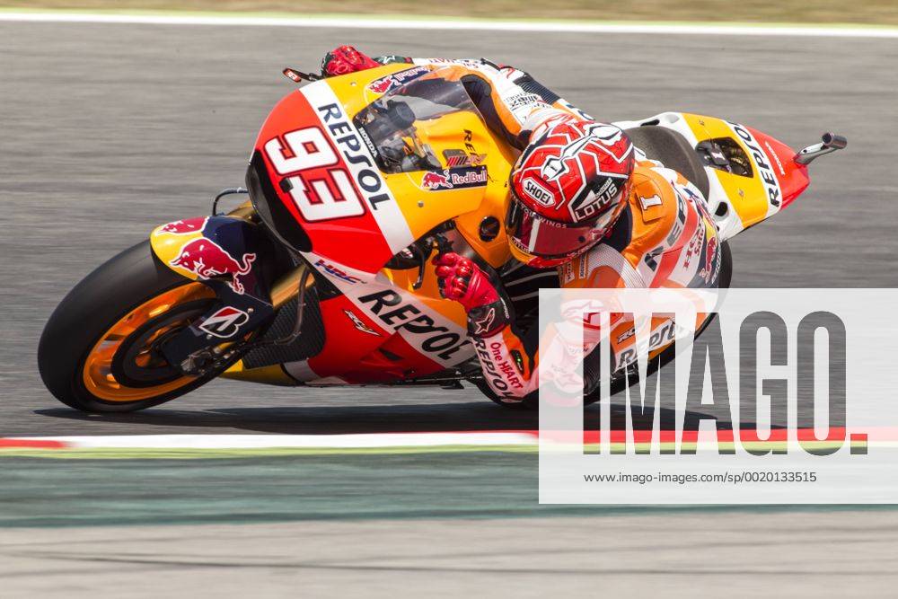 Marc Marquez - Aktuell Motorsport, Motorrad, MotoGP, Grand Prix in Barcelona, Freies Training BARCELONA -june 12- SPAIN: during the free practice of Moto GP, held in the Barcelona-Catalunya circuit, on June 12, 2015.