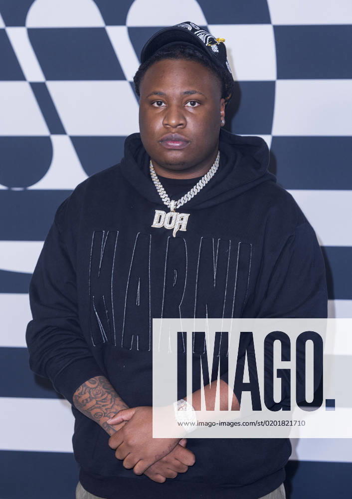 Tay Keith at the red carpet of the Warner Music Group Pre-Grammy Party 2023 held at The Hollywood Athletic Club held in Los Angeles, California on Thursday February 2, 2023. PI Los Angeles USA - ZUMAp124 20230202_zaa_p124_036
