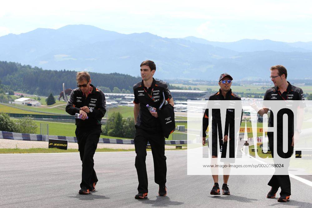 Austrian Grand Prix, Red Bull Ring 18 - 21 June 2015 Sergio Perez (MEX), Sahara Force India 18.06.2015.