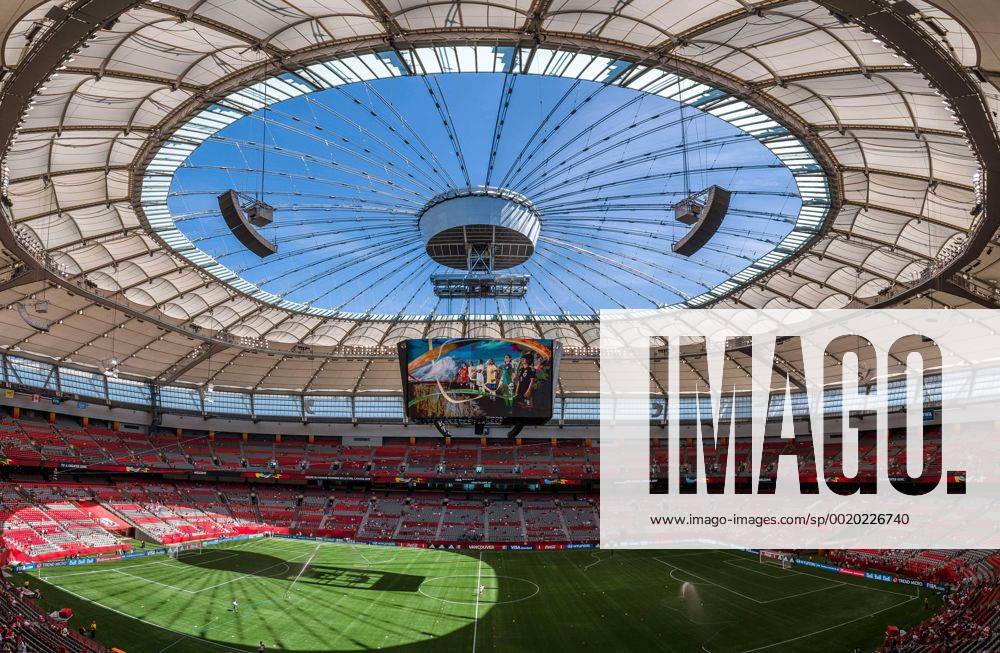 A general view of BC Place Stadium at the round of 16 match between Canada at the FIFA Women s World Cup Canada 2015 on 21 June 2015 in Vancouver, Canada. This is a HDR processed photograph. Canada won 1-0. Sydney Low Cal Media. Soccer 2015: FIFA Women s World Cup JUNE 21 - ZUMAc04_