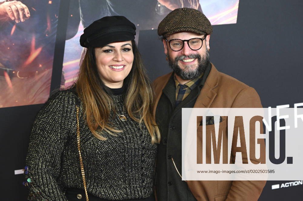 Manuel Cortez with girlfriend Saina Bayatpour at the premiere of the Sky Original streaming series Drift Partners in Crime at Mathäser Filmpalast Munich, 08 02 2023 Foto:xR.xFuturexImage