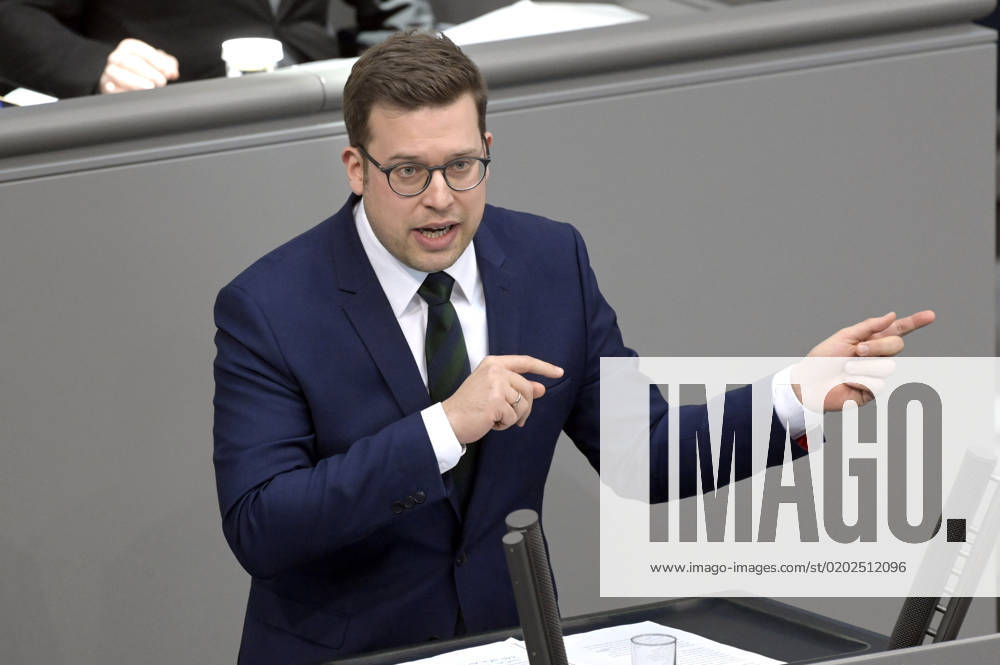Florian Müller in the 85 session of the German Bundestag in the Reichstag building Berlin, 09 02 2023 Foto:xF.xFuturexImage