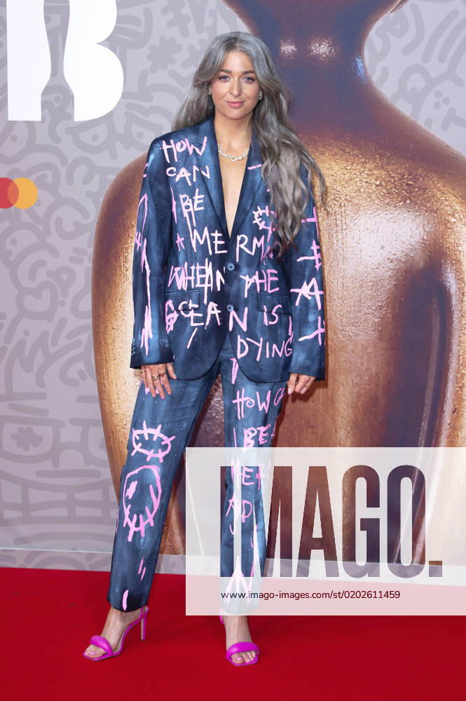 Harriet Rose at the 43 BRIT Awards 2023 ceremony at the O2 Arena London, 11 02 2023. Foto:xS.xFuturexImage