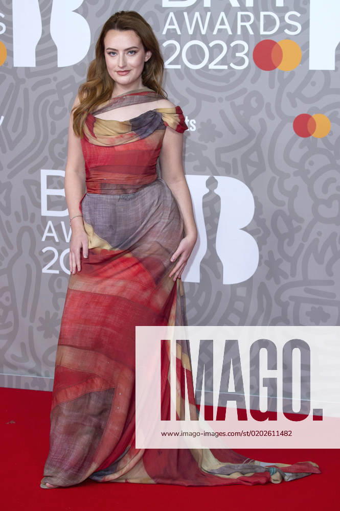 Amelia Dimoldenberg at the 43 BRIT Awards 2023 ceremony at the O2 Arena London, 11 02 2023. Foto:xS.xFuturexImage