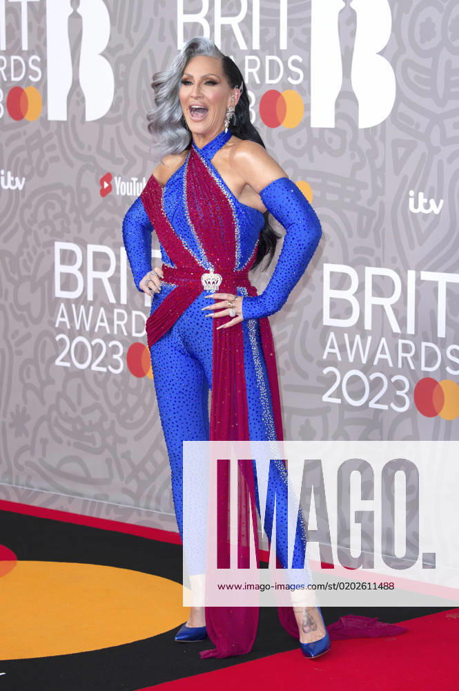 Michelle Visage at the 43 BRIT Awards 2023 ceremony at the O2 Arena London, 11 02 2023. Foto:xS.xFuturexImage