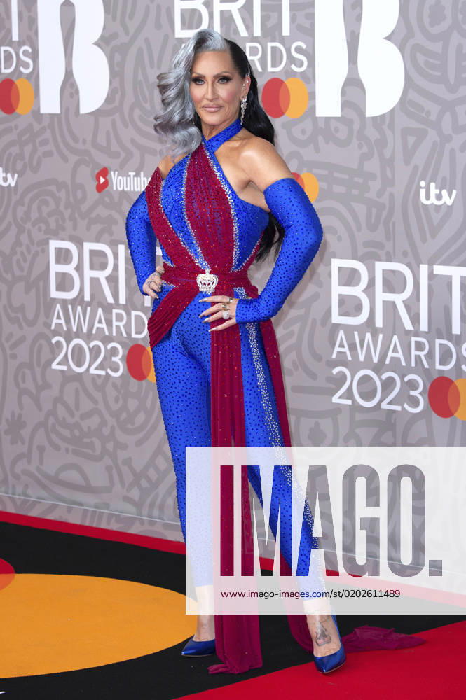 Michelle Visage at the 43 BRIT Awards 2023 ceremony at the O2 Arena London, 11 02 2023. Foto:xS.xFuturexImage