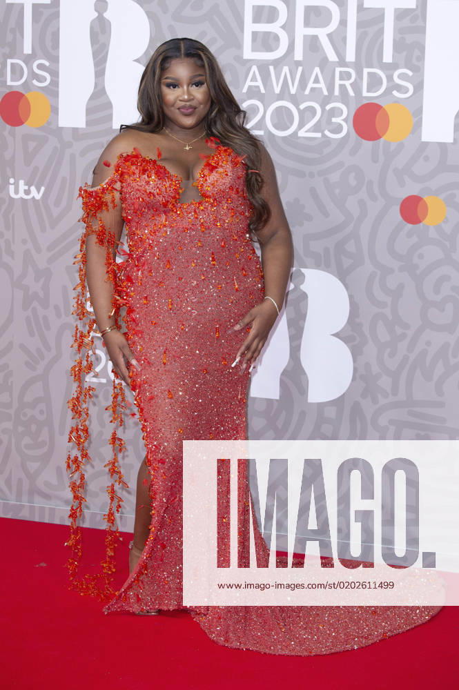 Nella Rose at the 43 BRIT Awards 2023 ceremony at the O2 Arena London, 11 02 2023. Foto:xS.xFuturexImage