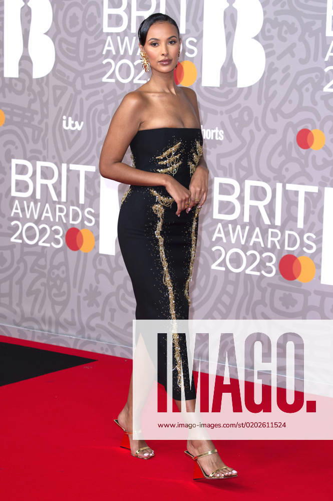 Maya Jama at the 43 BRIT Awards 2023 ceremony at the O2 Arena London, 11 02 2023 Foto:xS.xFuturexImage