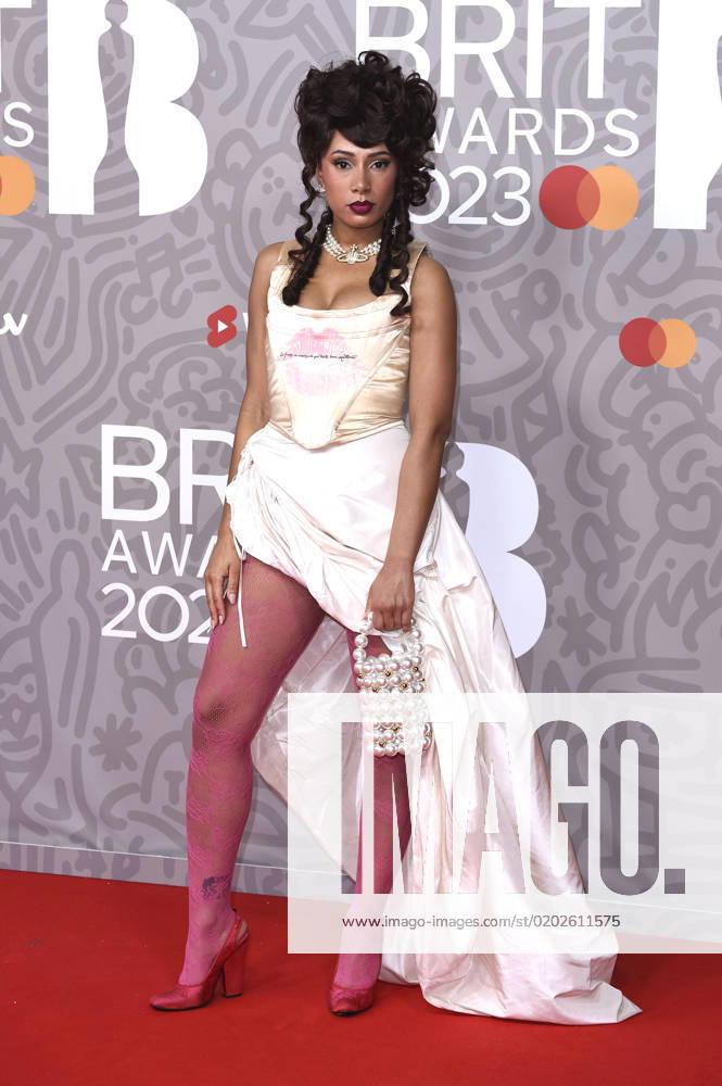 Eliza Rose at the 43 BRIT Awards 2023 ceremony at the O2 Arena London, 11 02 2023. Foto:xS.xFuturexImage