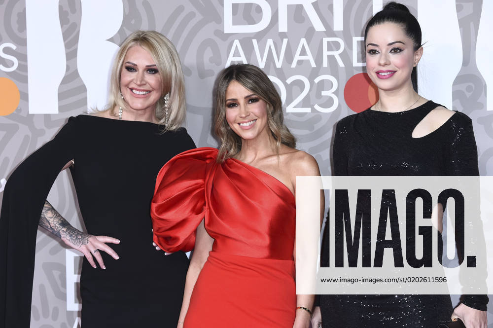 Jo O Meara, Rachel Stevens and Tina Barrett at the 43 BRIT Awards 2023 ceremony at the O2 Arena London, 11 02 2023. Foto:xS.xFuturexImage