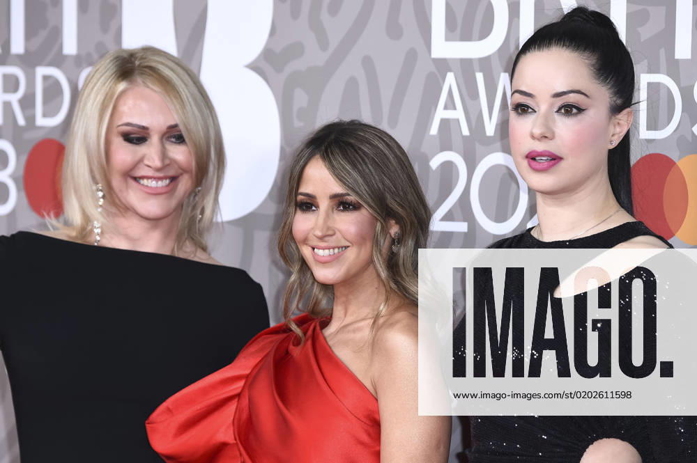 Jo O Meara, Rachel Stevens and Tina Barrett at the 43 BRIT Awards 2023 ceremony at the O2 Arena London, 11 02 2023. Foto:xS.xFuturexImage