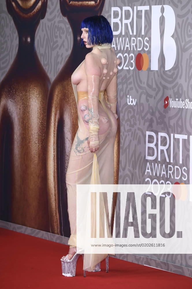 Ashnikko at the 43 BRIT Awards 2023 ceremony at the O2 Arena London, 11 02 2023. Foto:xS.xFuturexImage