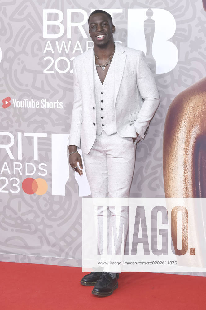 Moyo Jordan Ajibade at the 43 BRIT Awards 2023 ceremony at the O2 Arena London, 11 02 2023. Foto:xS.xFuturexImage