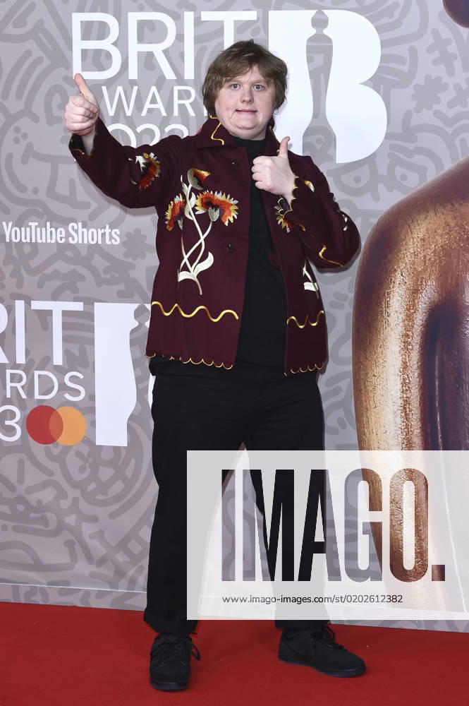 Lewis Capaldi at the 43 BRIT Awards 2023 ceremony at the O2 Arena London, 11 02 2023. Foto:xS.xFuturexImage