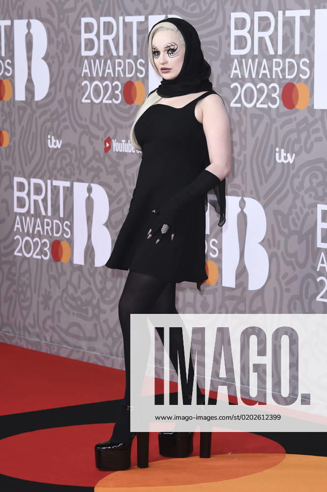 Kim Petras at the 43 BRIT Awards 2023 ceremony at the O2 Arena London, 11 02 2023. Foto:xS.xFuturexImage