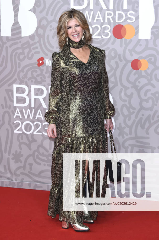 Kate Garraway at the 43 BRIT Awards 2023 ceremony at the O2 Arena London, 11 02 2023. Foto:xS.xFuturexImage