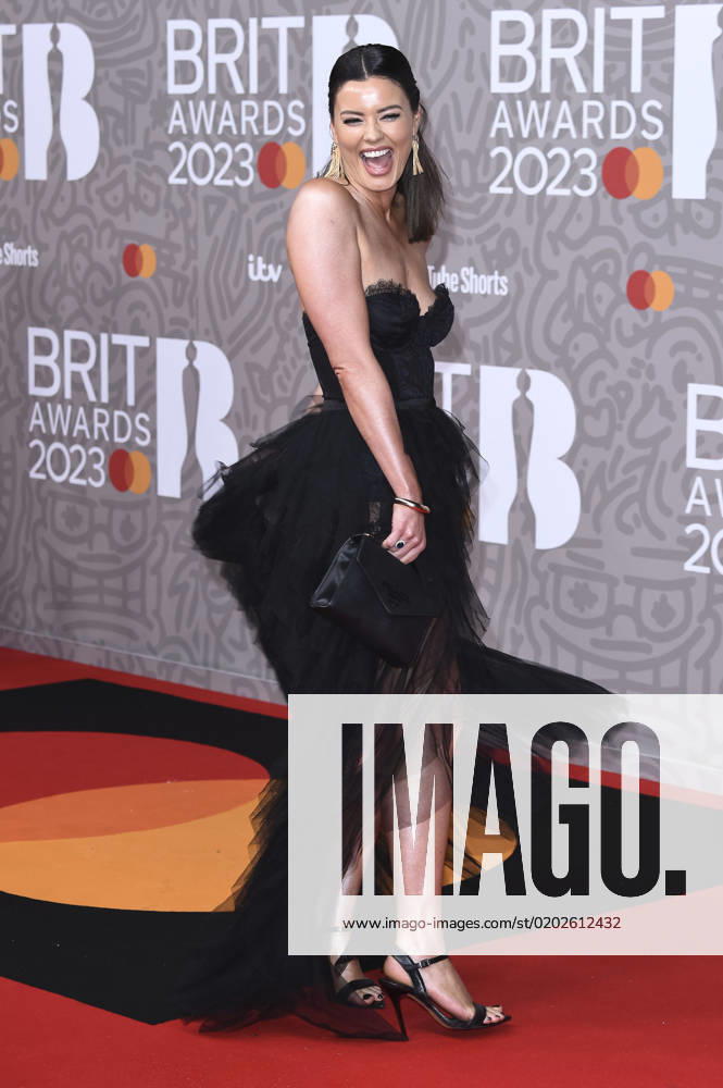 Sarah Story at the 43 BRIT Awards 2023 ceremony at the O2 Arena London, 11 02 2023. Foto:xS.xFuturexImage