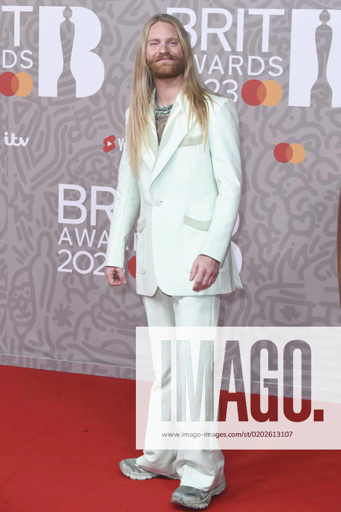 Sam Ryder at the 43 BRIT Awards 2023 ceremony at the O2 Arena London, 11 02 2023 Foto:xS.xFuturexImage