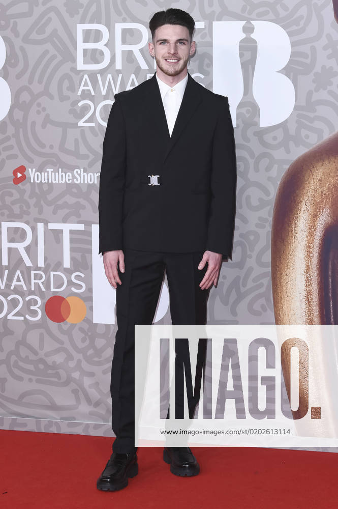 Declan Rice at the 43 BRIT Awards 2023 ceremony at the O2 Arena London, 11 02 2023 Foto:xS.xFuturexImage
