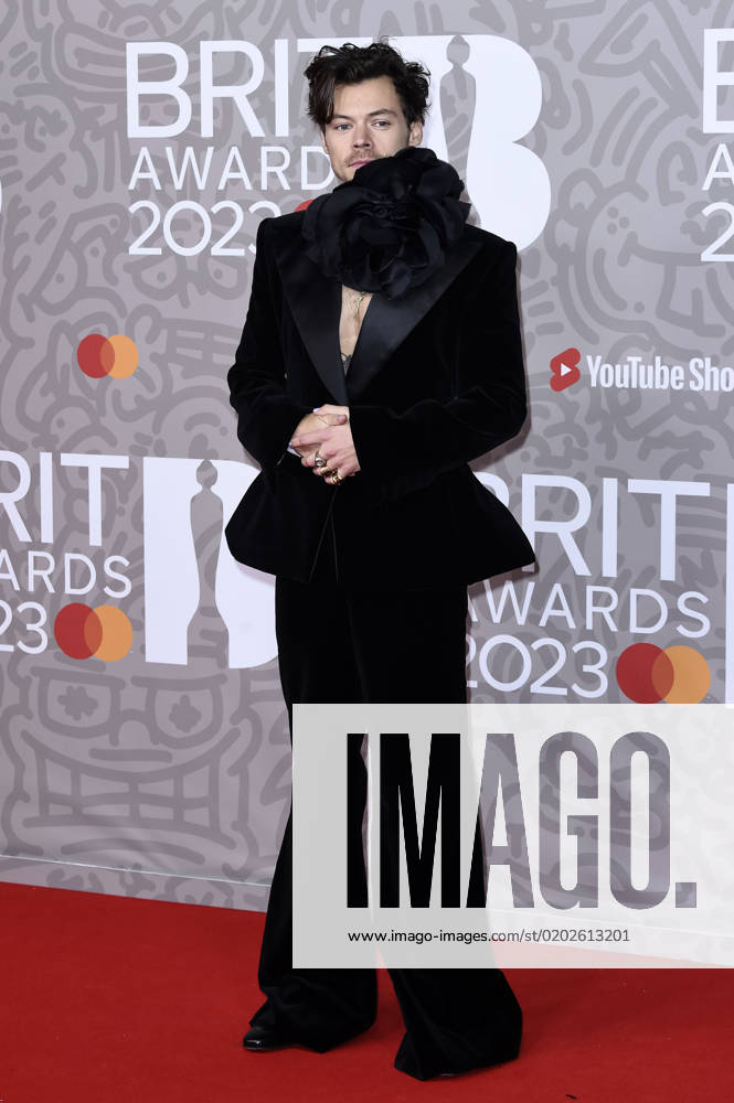 Harry Styles at the 43 BRIT Awards 2023 ceremony at the O2 Arena London, 11 02 2023. Foto:xS.xFuturexImage