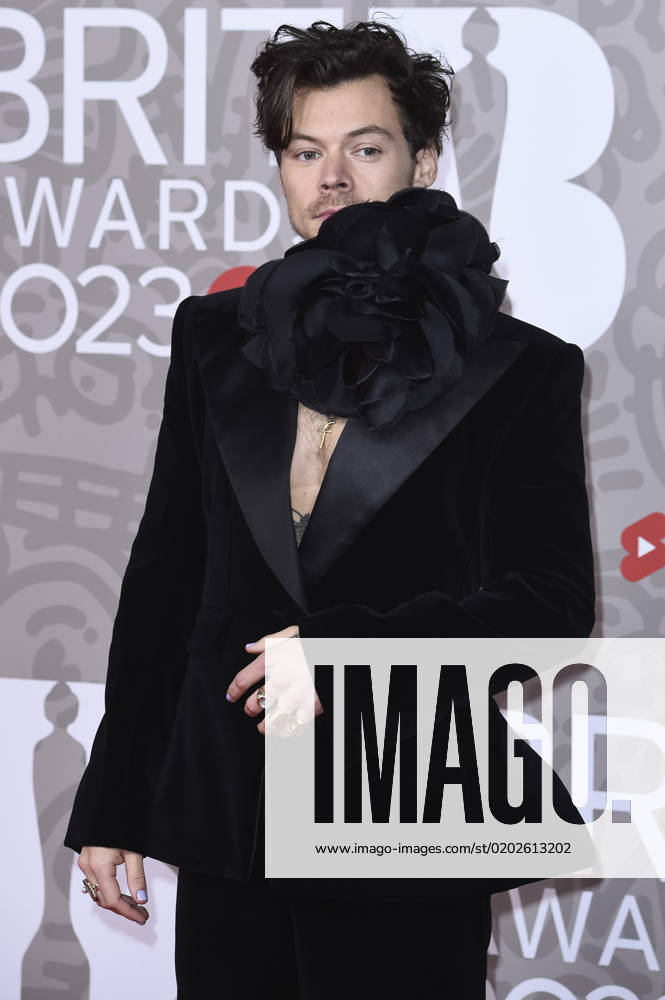 Harry Styles at the 43 BRIT Awards 2023 ceremony at the O2 Arena London, 11 02 2023. Foto:xS.xFuturexImage