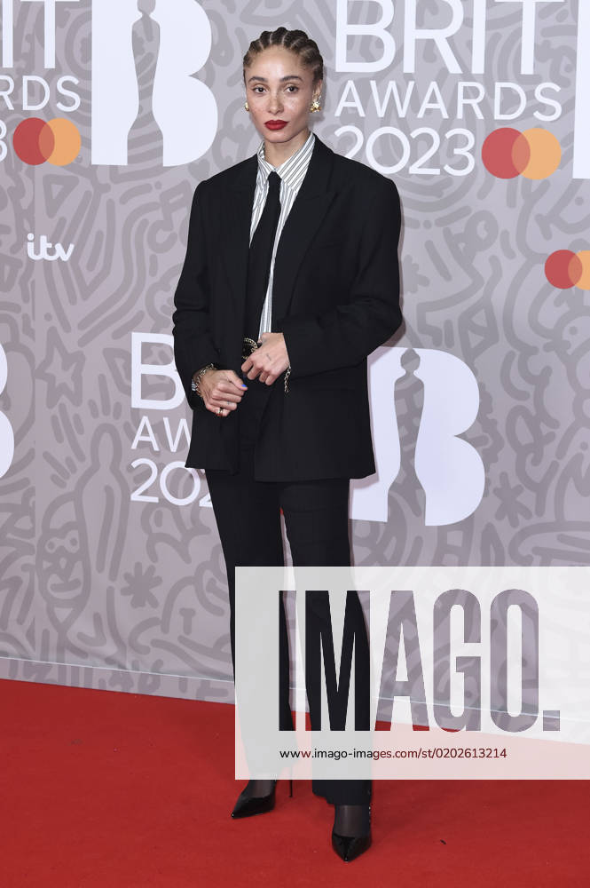 Adwoa Aboah at the 43 BRIT Awards 2023 ceremony at the O2 Arena London, 11 02 2023. Foto:xS.xFuturexImage