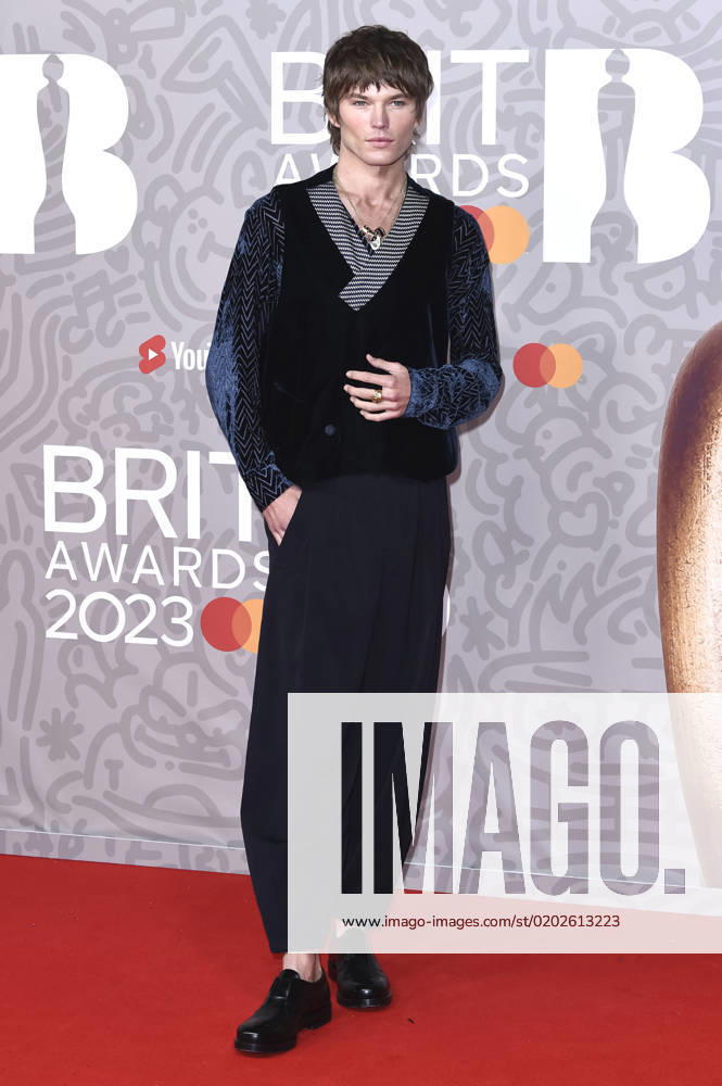 Jordan Barrett at the 43 BRIT Awards 2023 ceremony at the O2 Arena London, 11 02 2023 Foto:xS.xFuturexImage